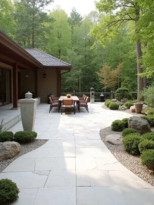 Japanese Garden Patio Design