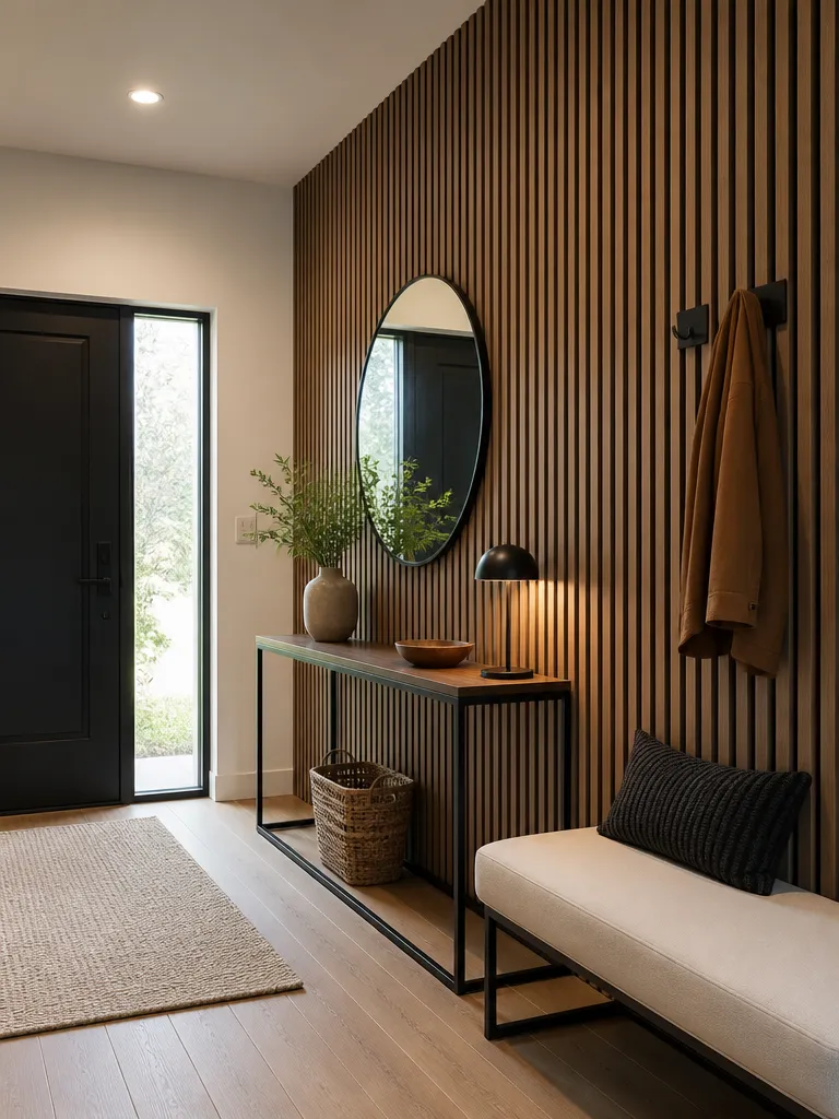 Acoustic Wall Panels Entryway