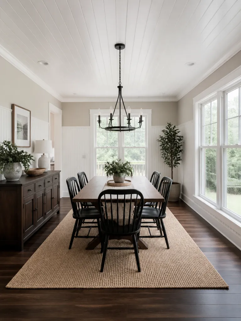Beadboard Dining Room