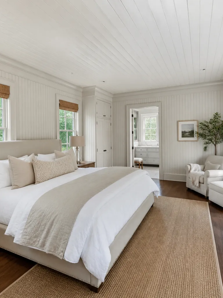 Beadboard Master Bedroom