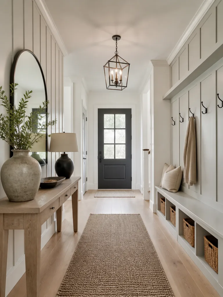 Board and Batten Entryway