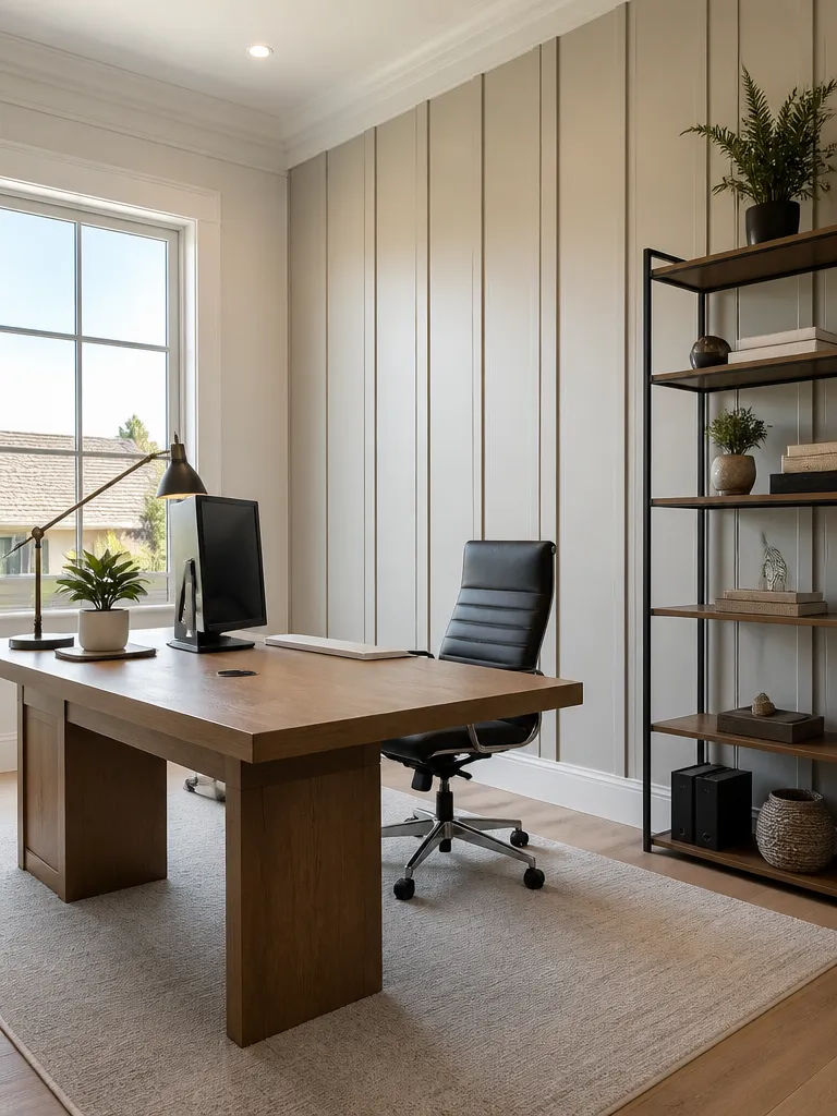 Board and Batten Home Office