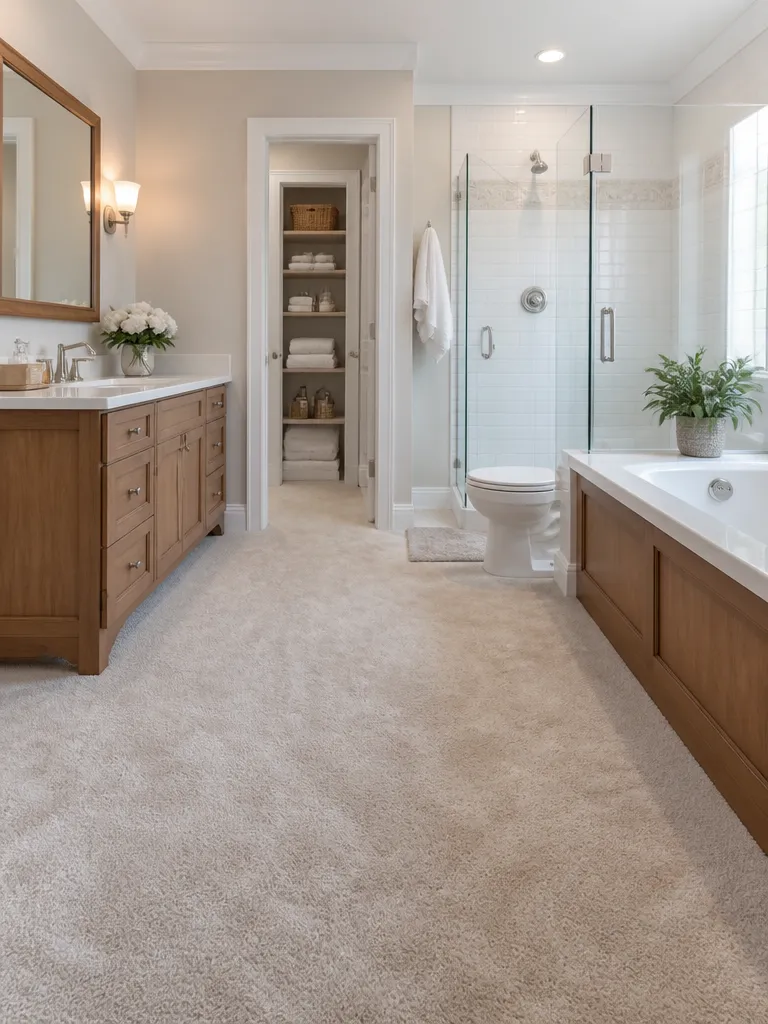 Carpet Bathroom
