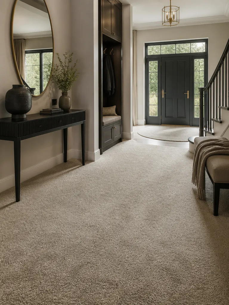 Carpet Entryway Luxury editorial staging