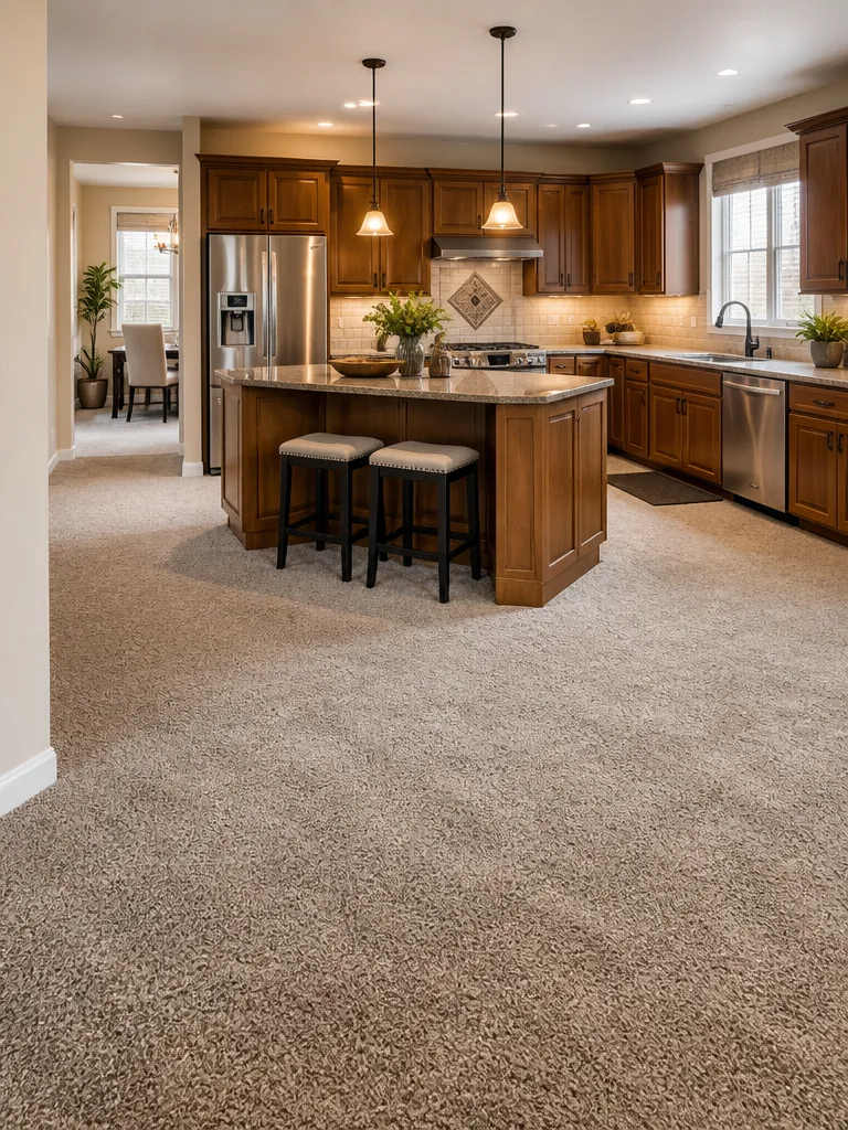 Carpet Kitchen Warm residential staging