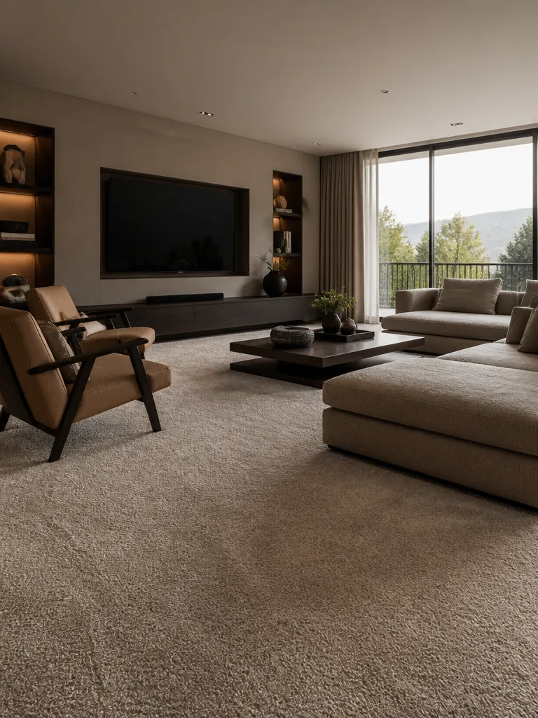 Carpet Living Room Luxury editorial staging