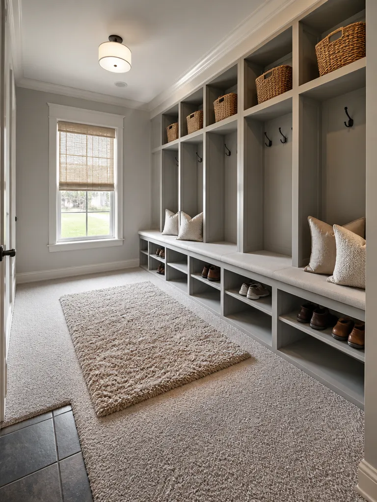 Carpet Mudroom