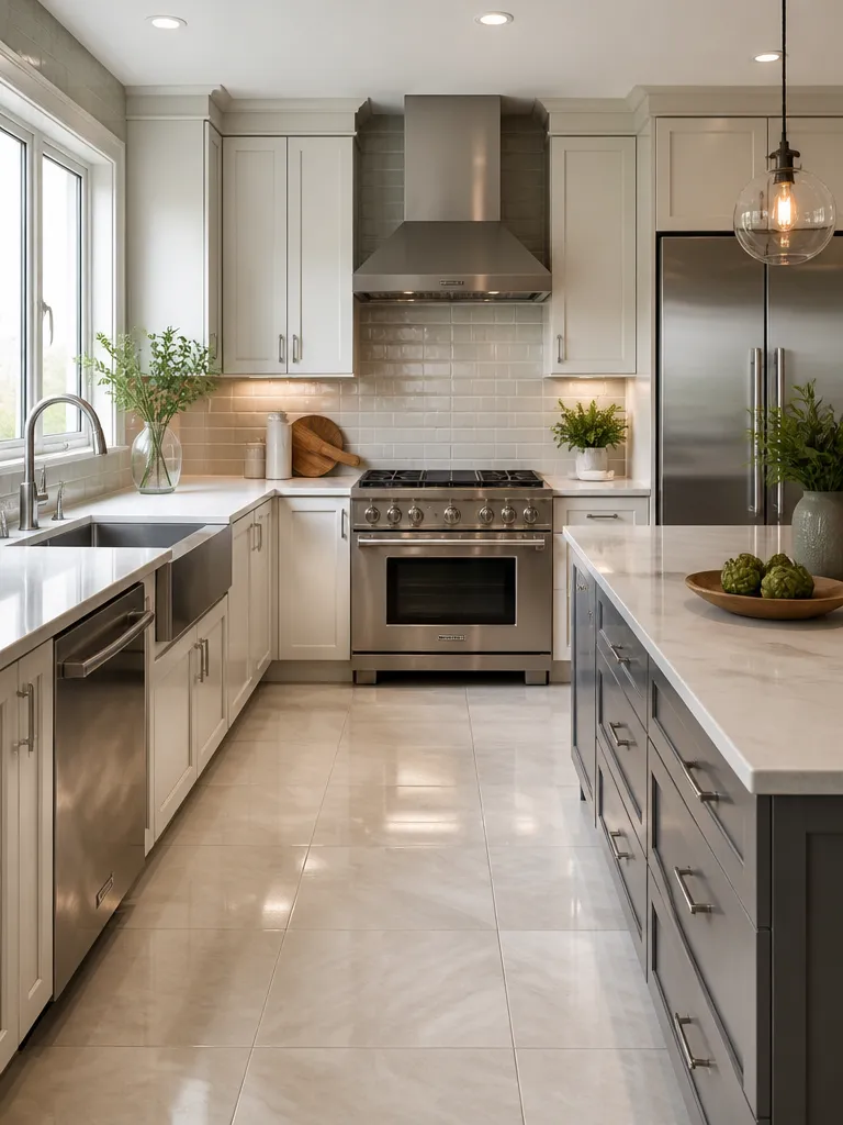 Ceramic Tile Kitchen