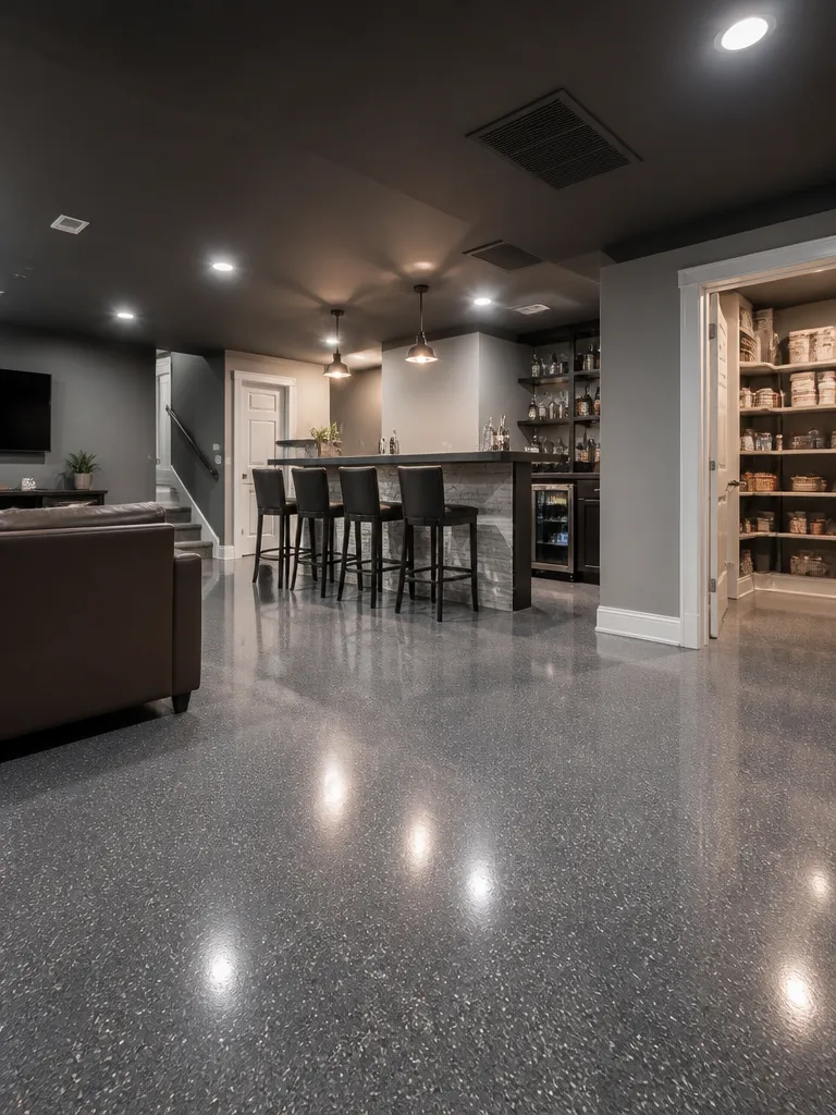 Epoxy Flooring Basement