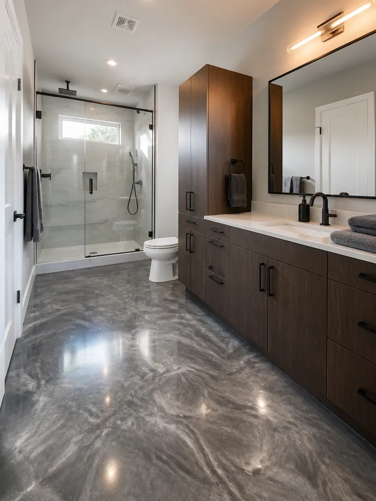 Epoxy Flooring Bathroom