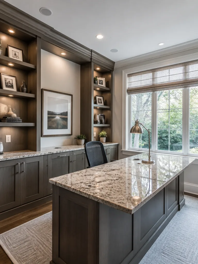 Granite Countertops Home Office