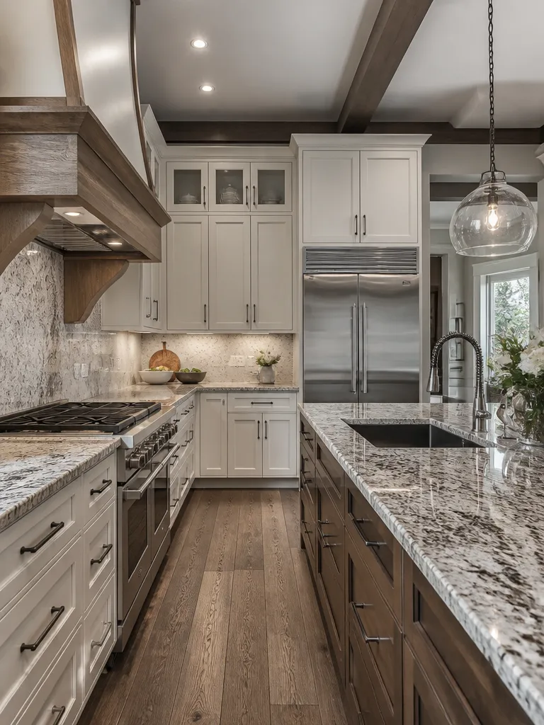 Granite Countertops Kitchen Luxury editorial staging