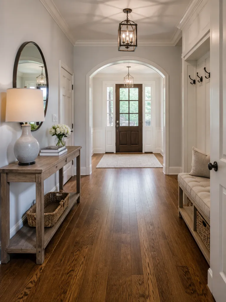 Hardwood Flooring Entryway