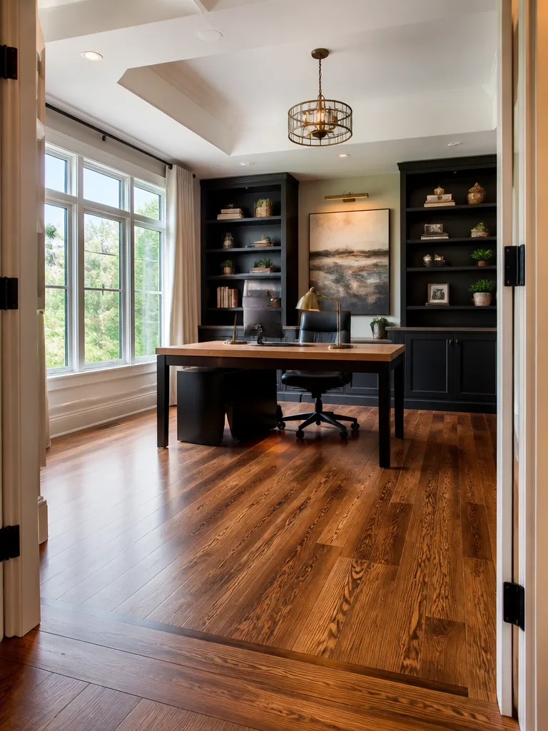 Hardwood Flooring Home Office