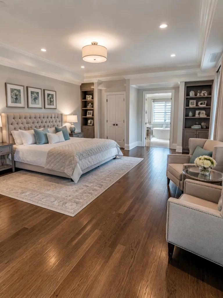 Hardwood Flooring Master Bedroom