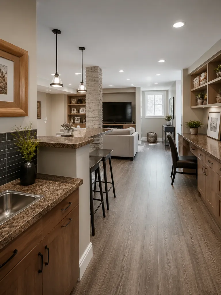 Laminate Countertops Basement