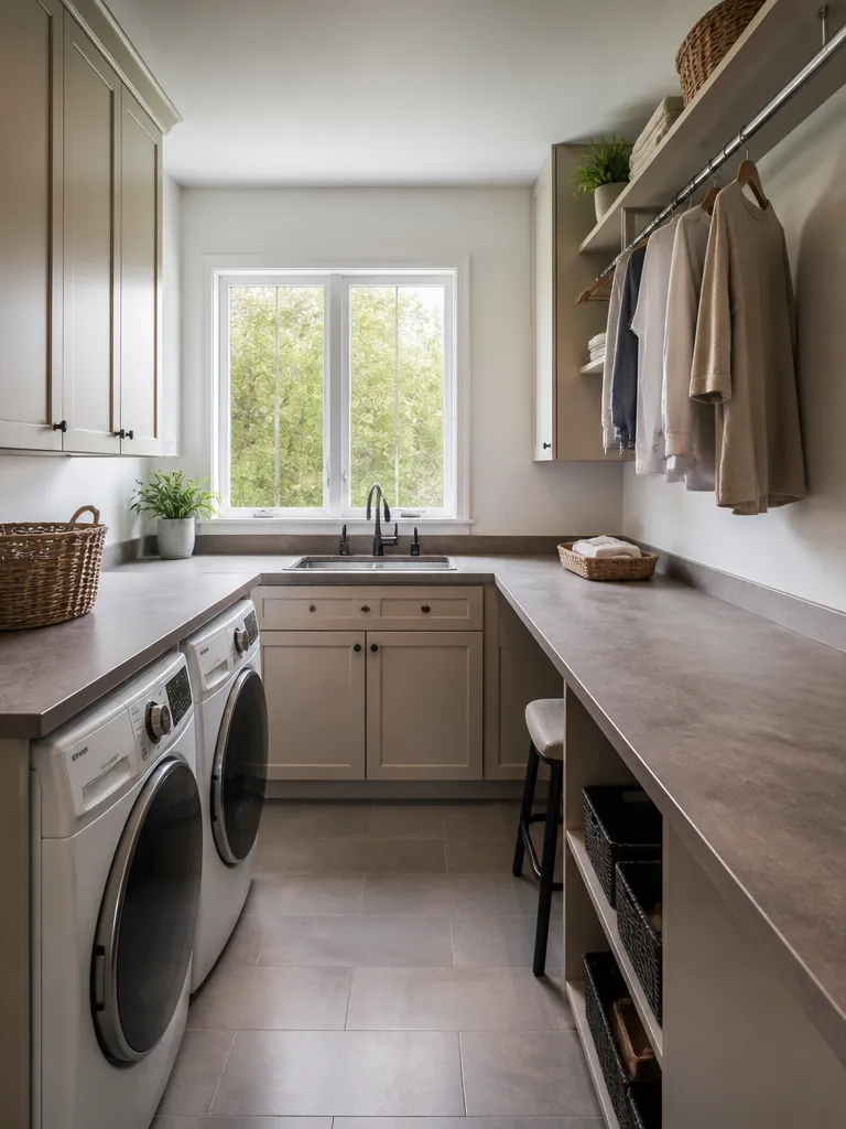 Laminate Countertops Laundry Room