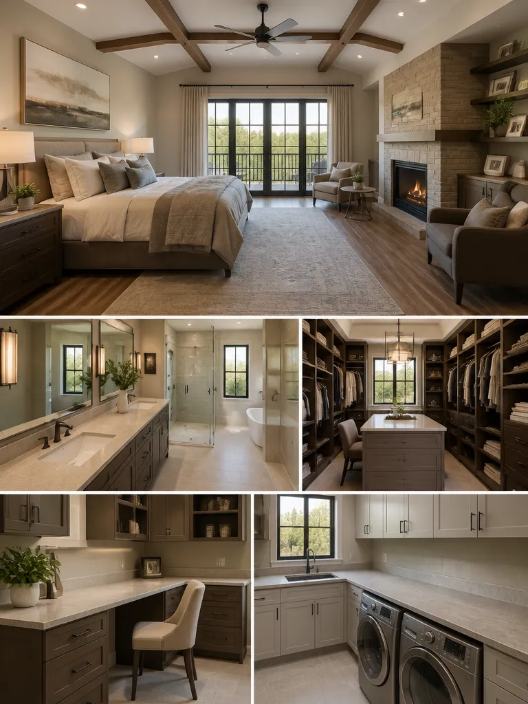 Laminate Countertops Master Suite Warm residential staging