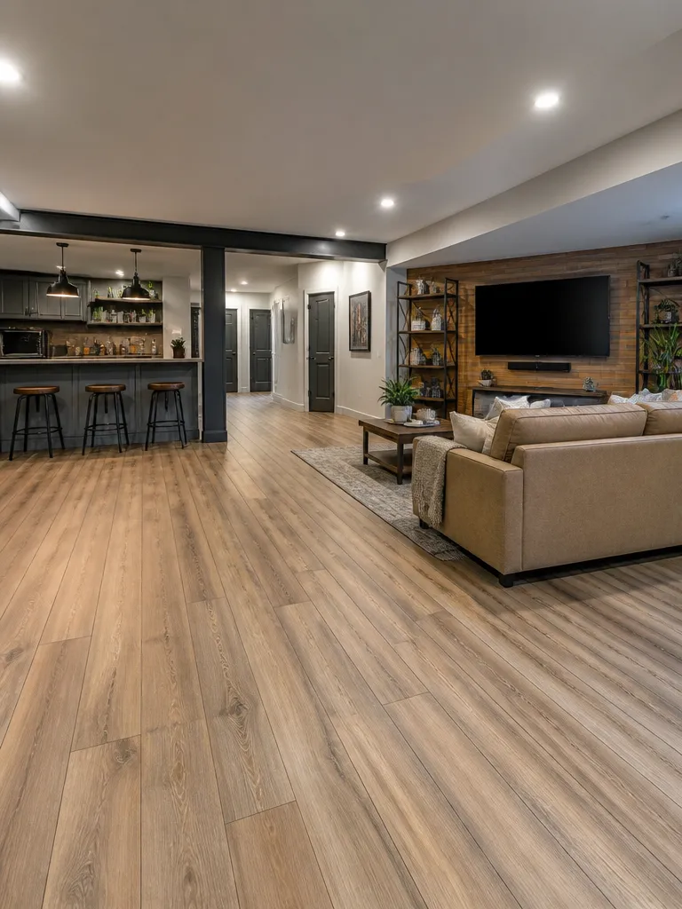 Laminate Flooring Basement