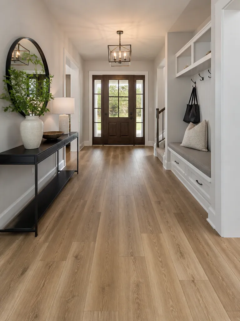 Laminate Flooring Entryway