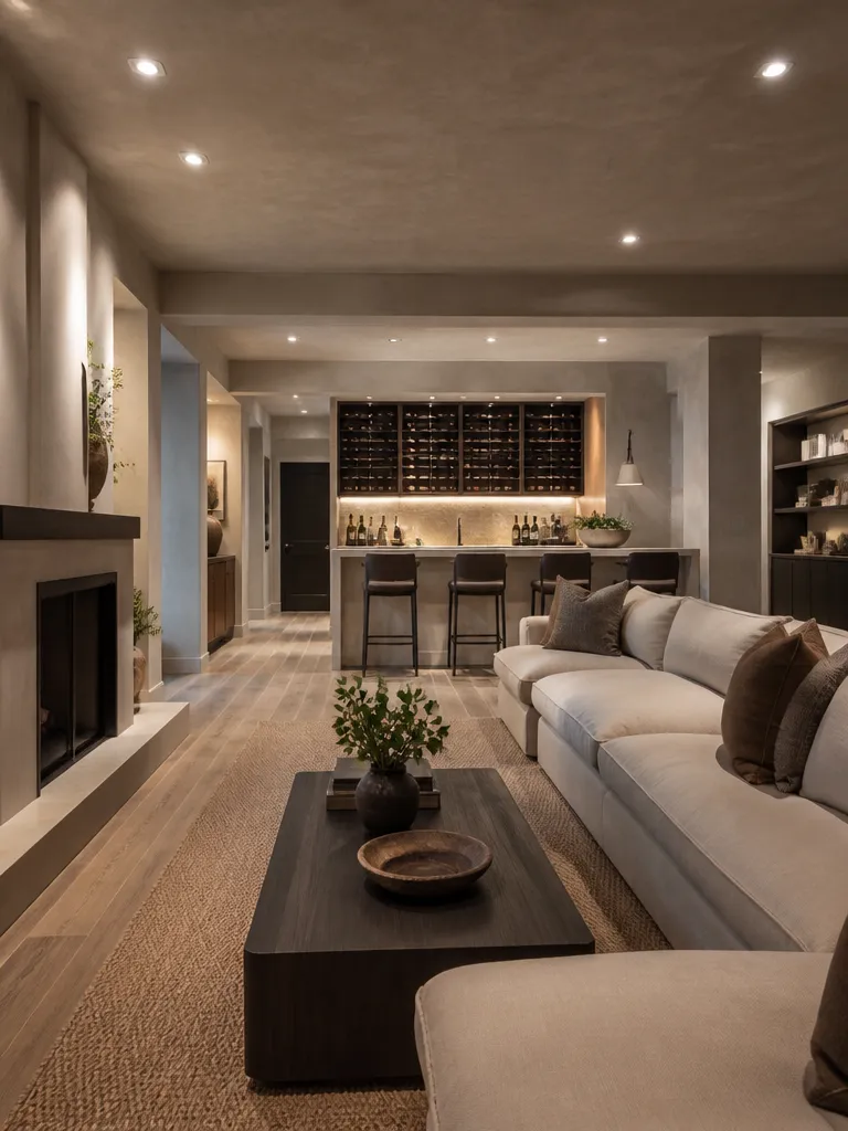 Limewash Paint Basement