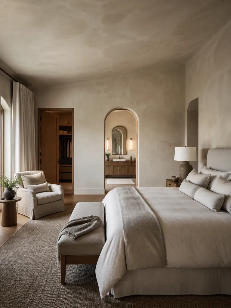 Limewash Paint Master Bedroom