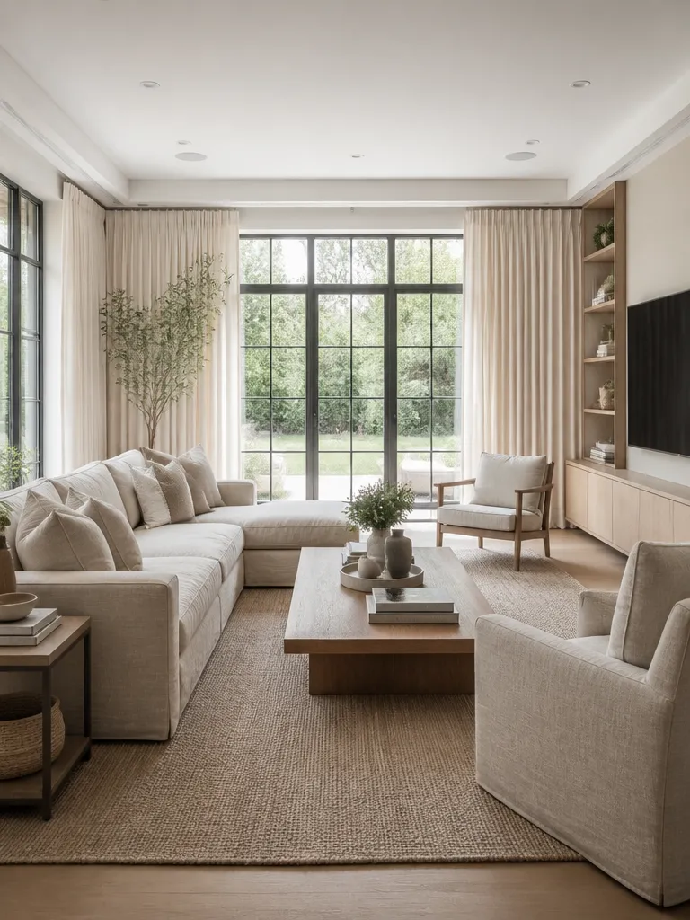 Linen Fabric interior design