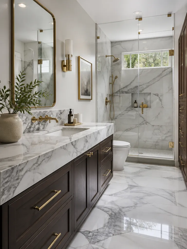 Marble Countertops Bathroom