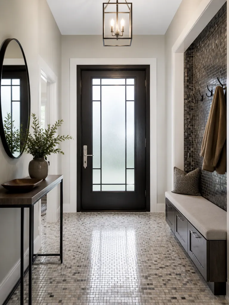 Mosaic Tile Entryway