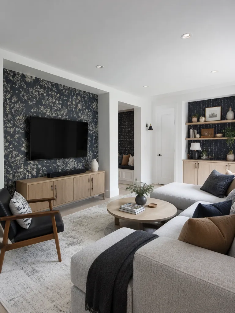 Peel and Stick Wallpaper interior design
