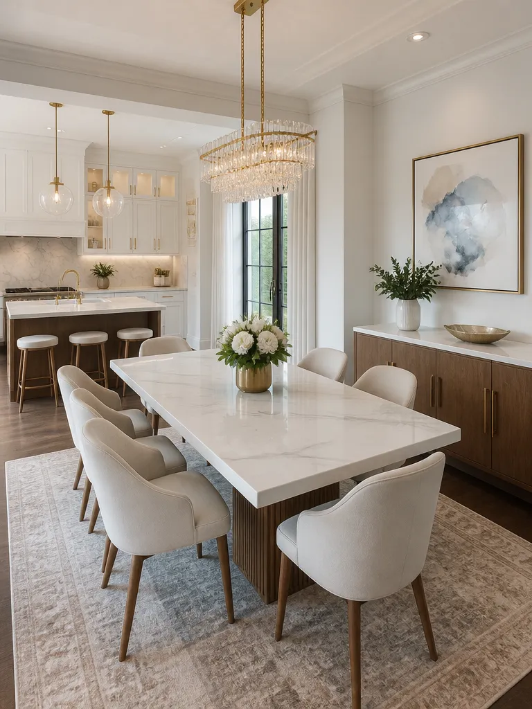 Quartz Countertops Dining Room