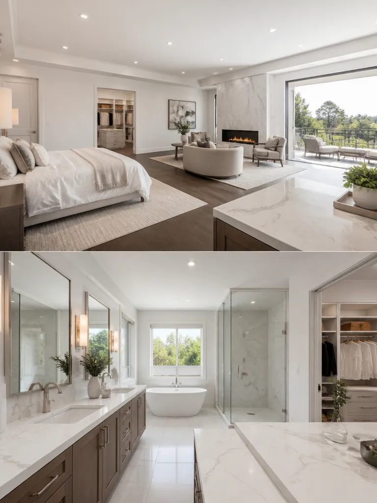 Quartz Countertops Master Suite