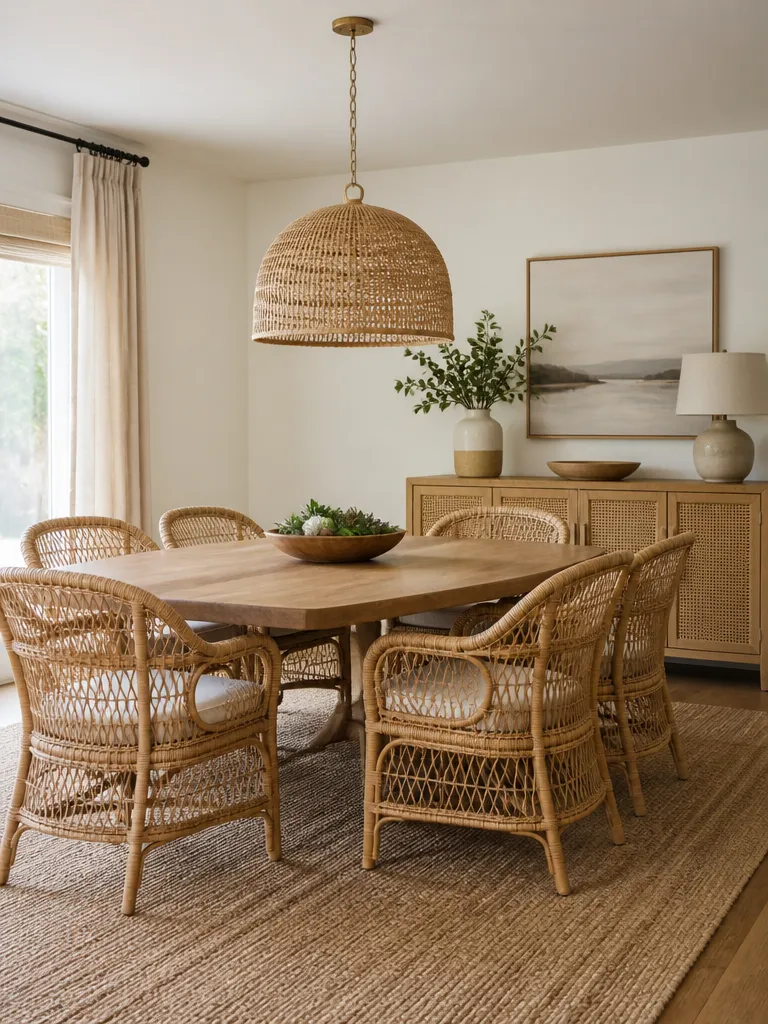 Rattan Dining Room