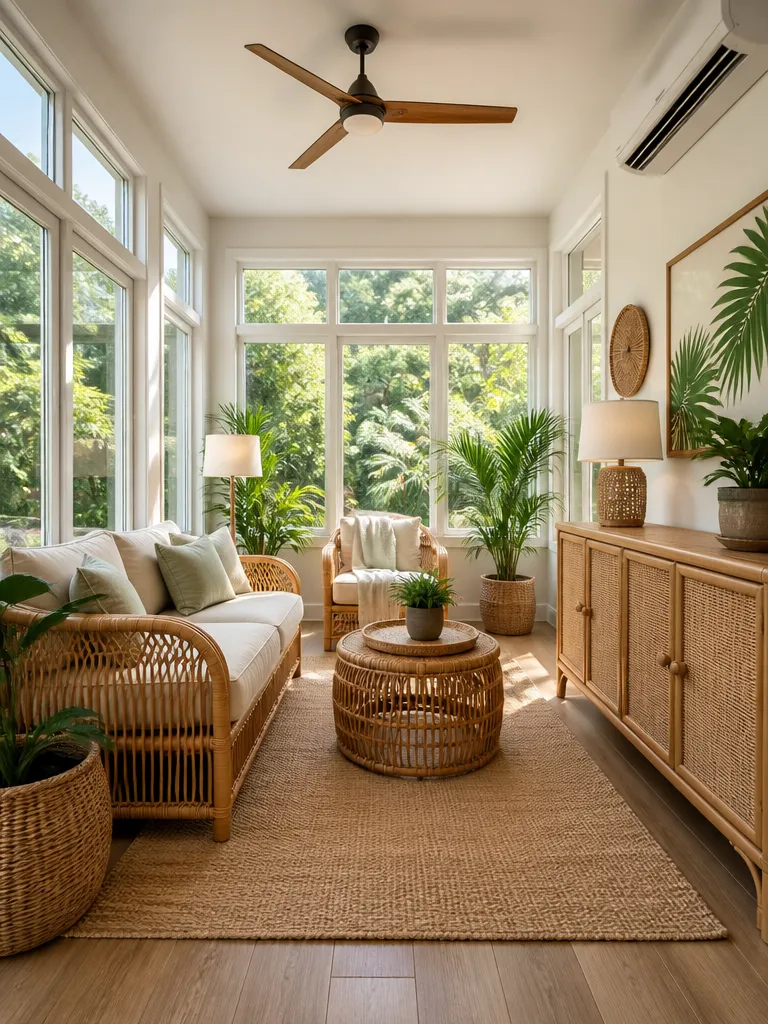 Rattan Sunroom