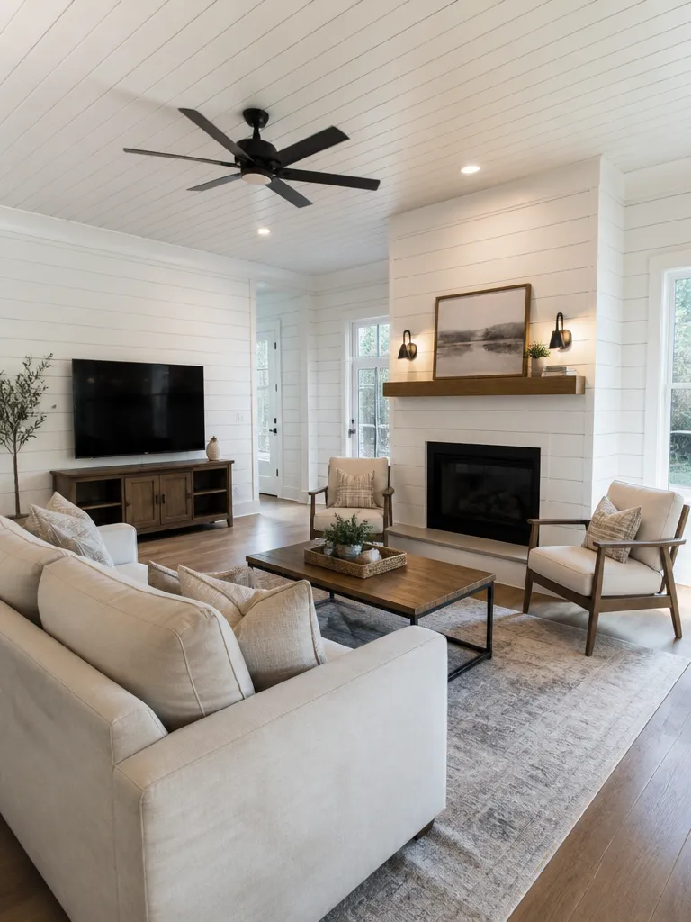 Shiplap Walls interior design