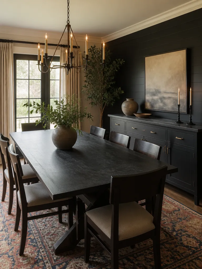 Soapstone Countertops Dining Room Warm residential staging