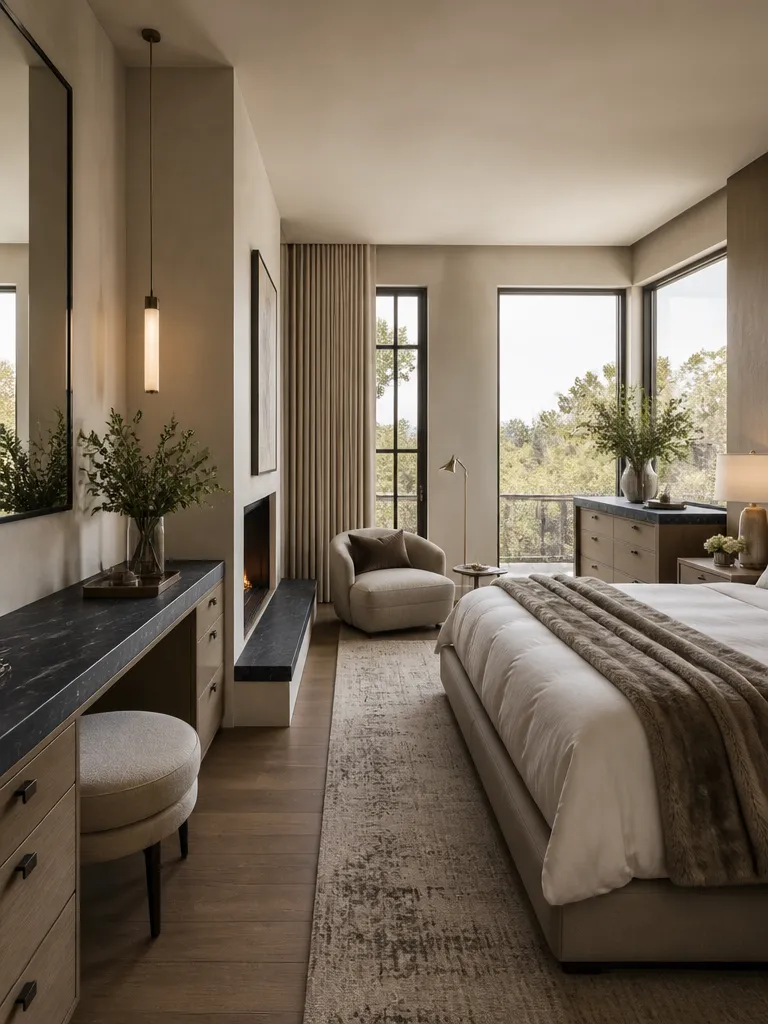 Soapstone Countertops Master Suite Luxury editorial staging