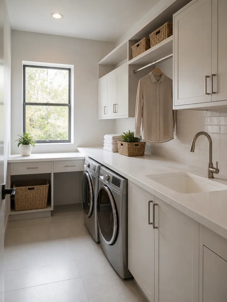 Solid Surface Countertops Laundry Room