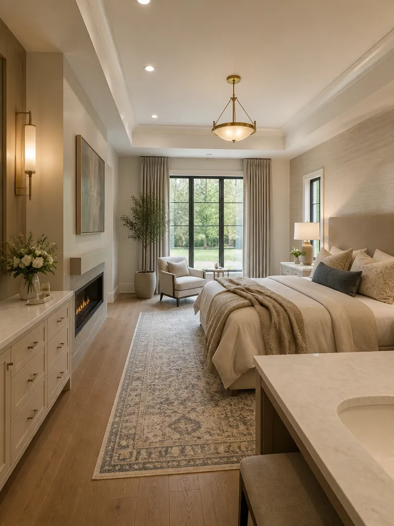 Solid Surface Countertops Master Suite Warm residential staging