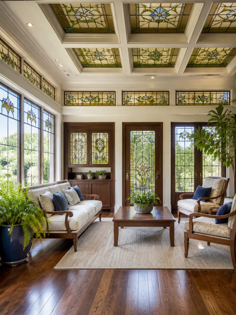 Stained Glass Sunroom