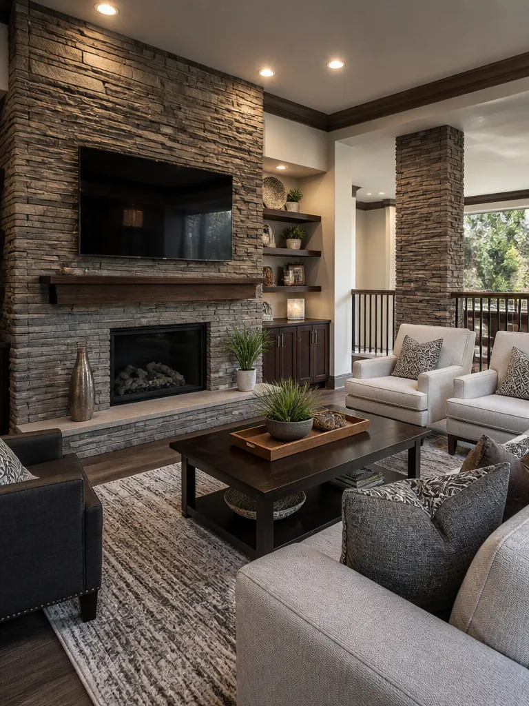 Stone Veneer interior design
