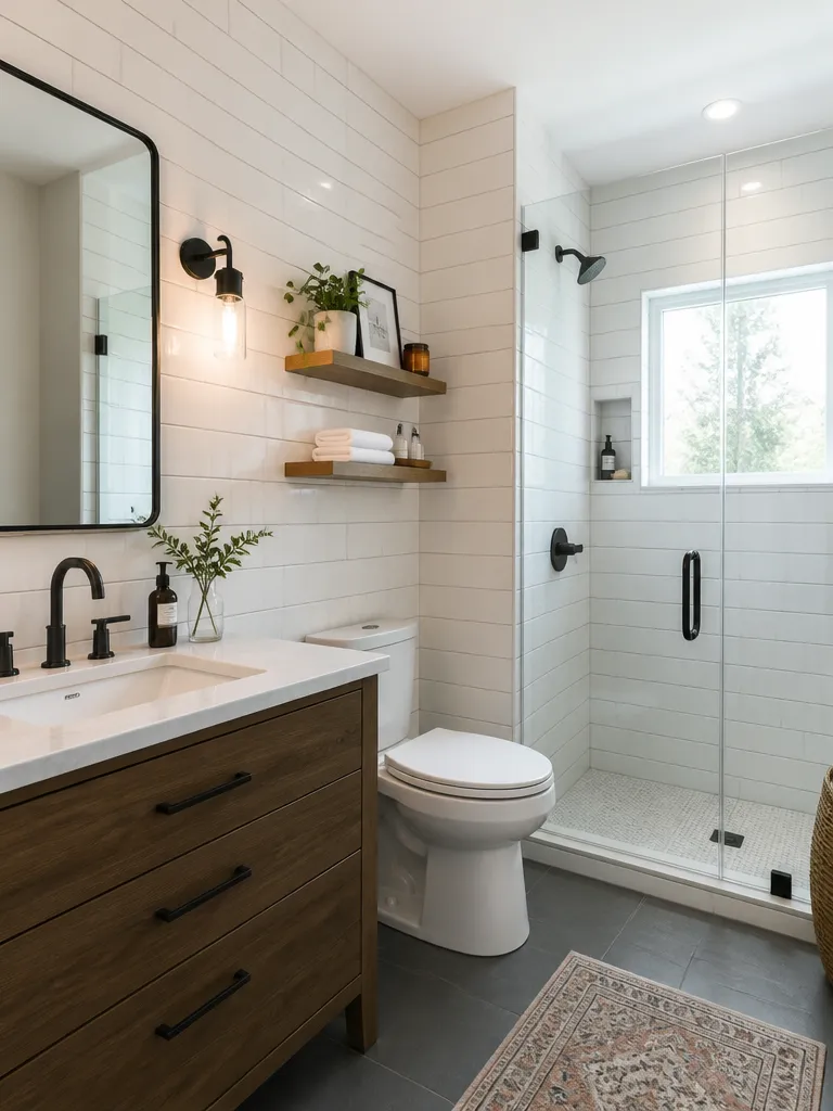Subway Tile Bathroom