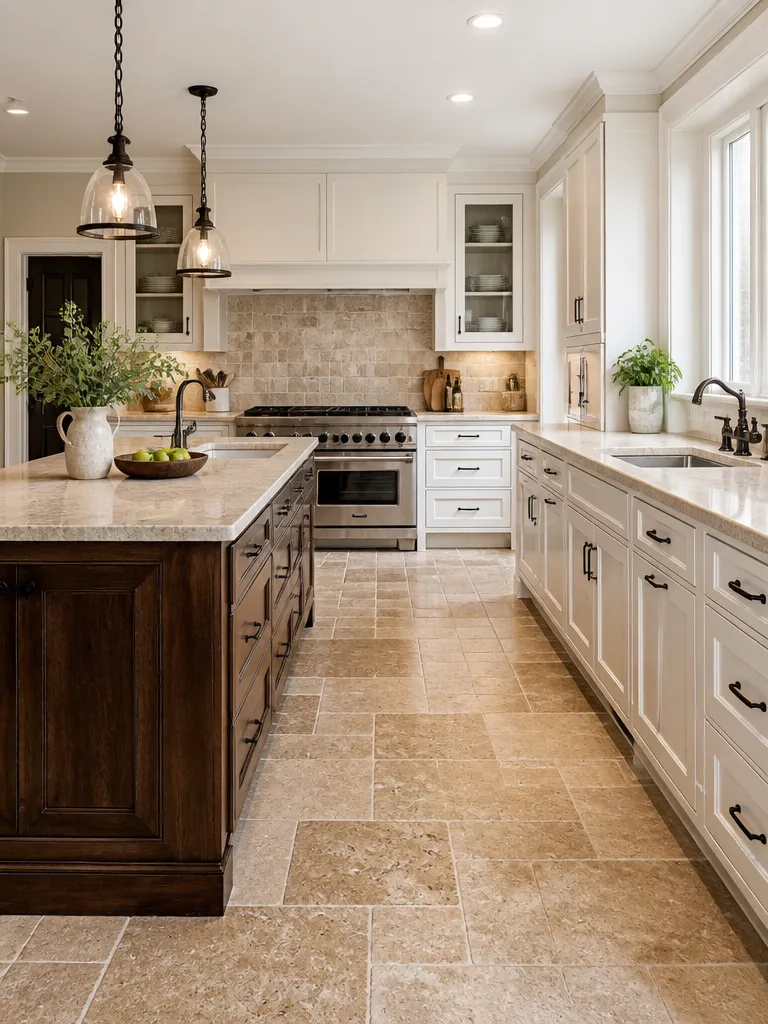 Travertine Tile interior design
