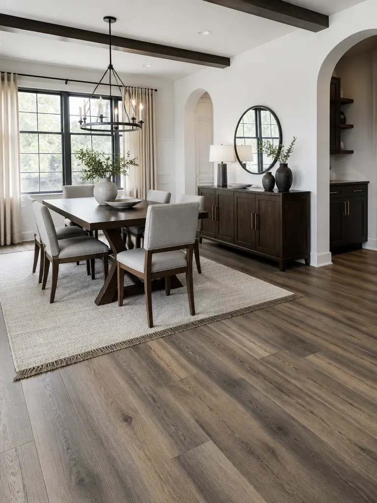 Vinyl Plank Flooring Dining Room