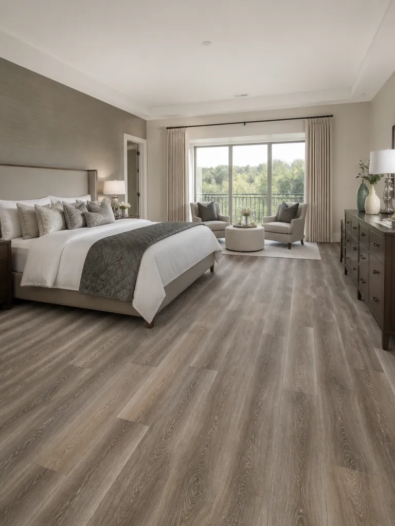 Vinyl Plank Flooring Master Bedroom