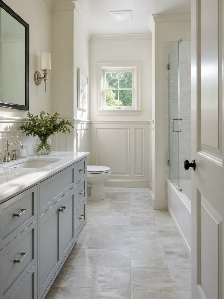 Wainscoting Bathroom