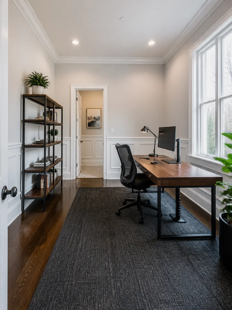 Wainscoting Home Office