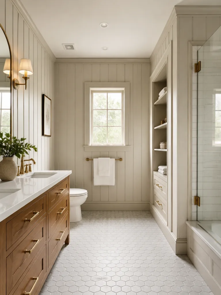 Wall Paneling Bathroom