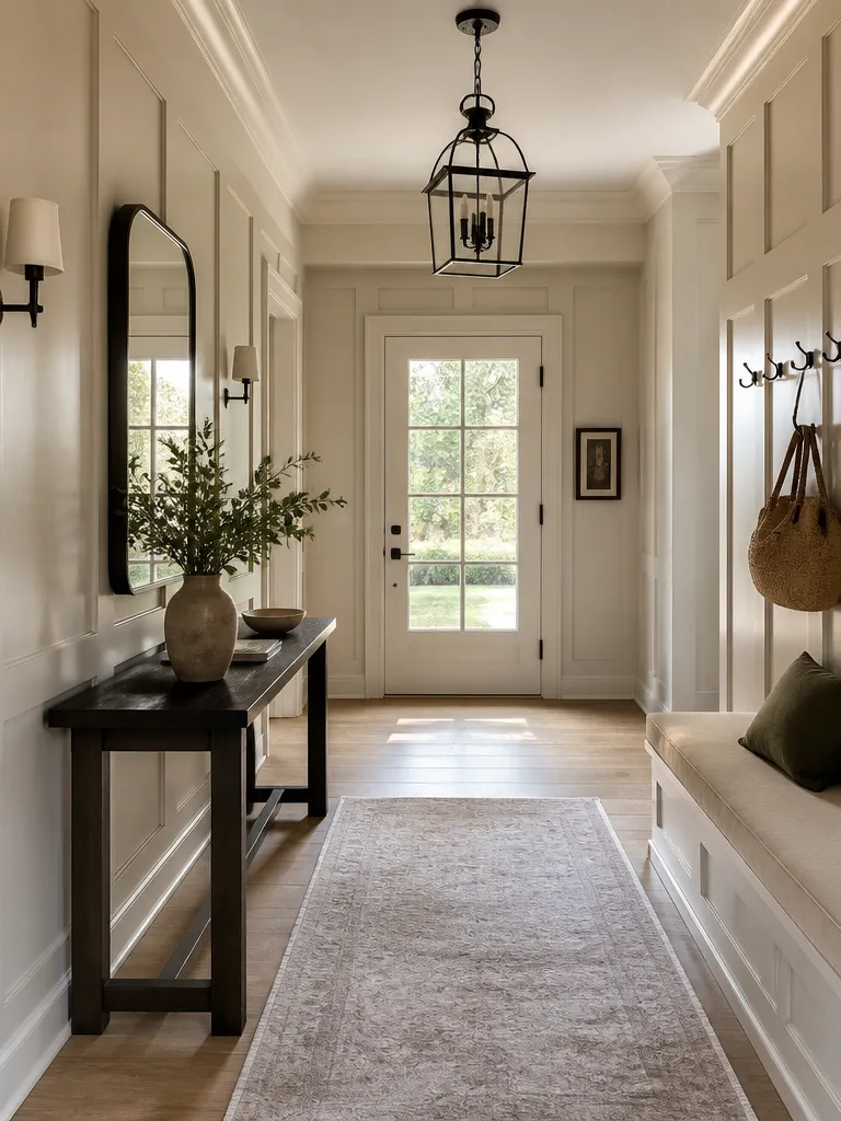Wall Paneling Entryway