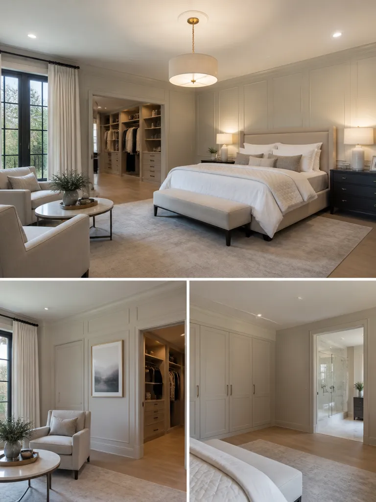 Wall Paneling Master Bedroom